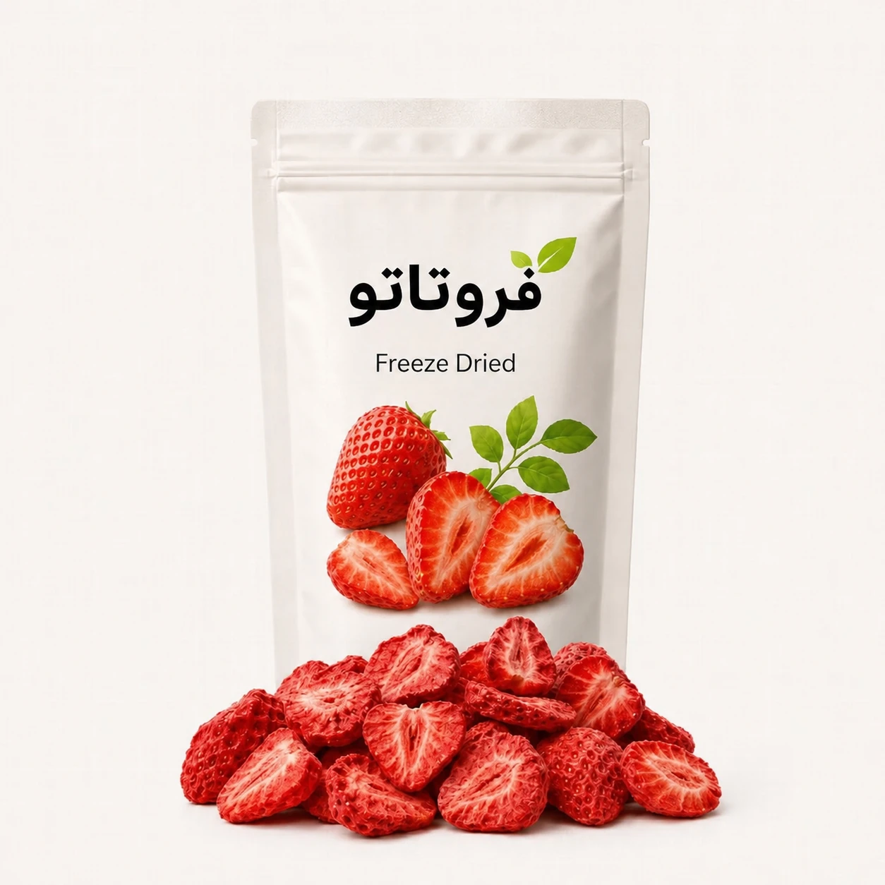 توت‌فرنگی پفکی